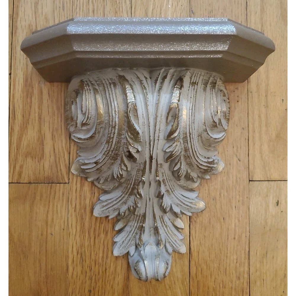 Vintage Home Interiors Ornate Rococo Wall Shelf Display